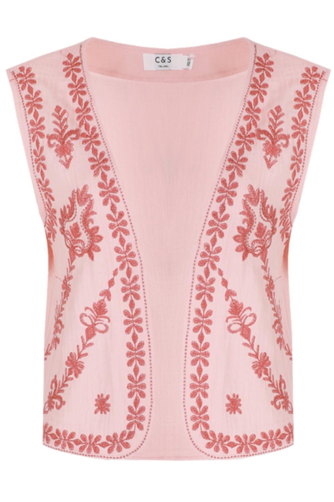 ARDENTES GILET 25ZXJ01 224 BALLET PINK